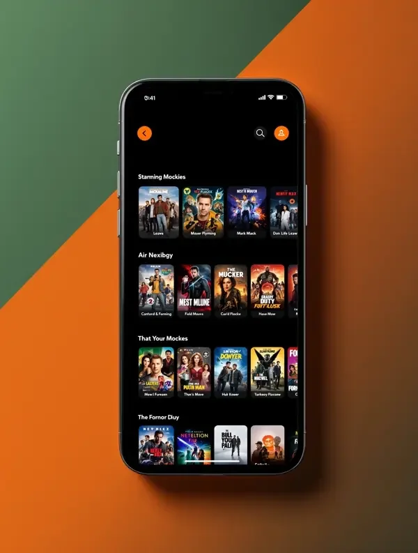 斑马影视 App 界面展示